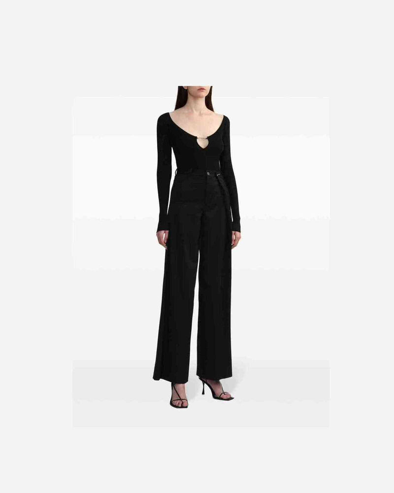 Jacquemus Black Top Sweaters