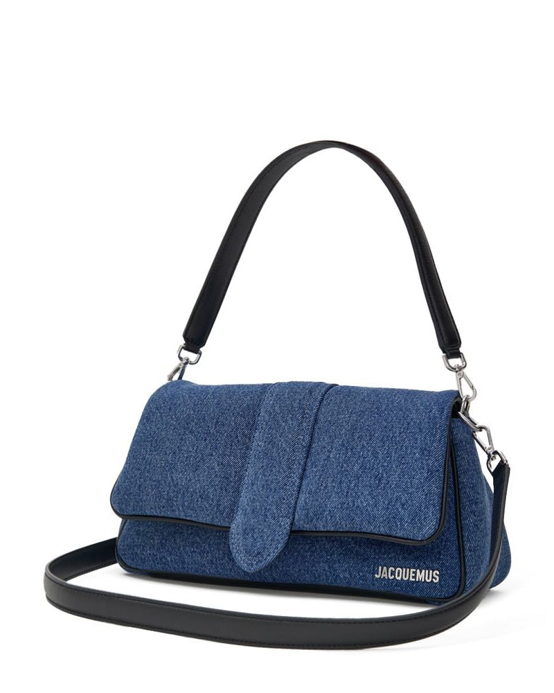 Jacquemus Blue Cotton Handbag Glam Steals