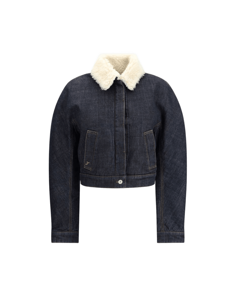 Jacquemus Blue Cotton Sweatshirt Glam Steals