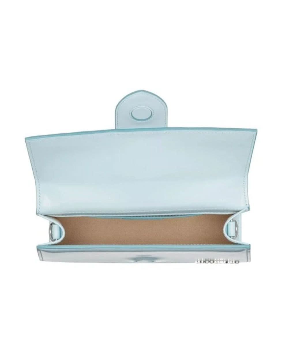 Jacquemus Blue Leather Pale Le Grand Bambino Handbag Glam Steals