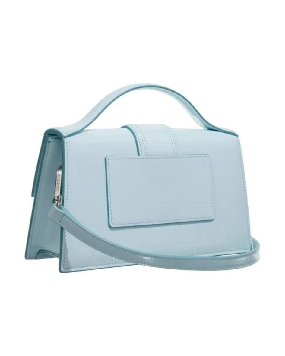 Jacquemus Blue Leather Pale Le Grand Bambino Handbag Glam Steals