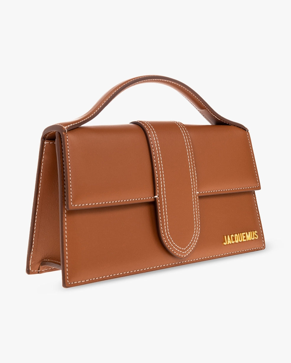 Jacquemus Brown Le Grand Bambino Light Bag Glam Steals