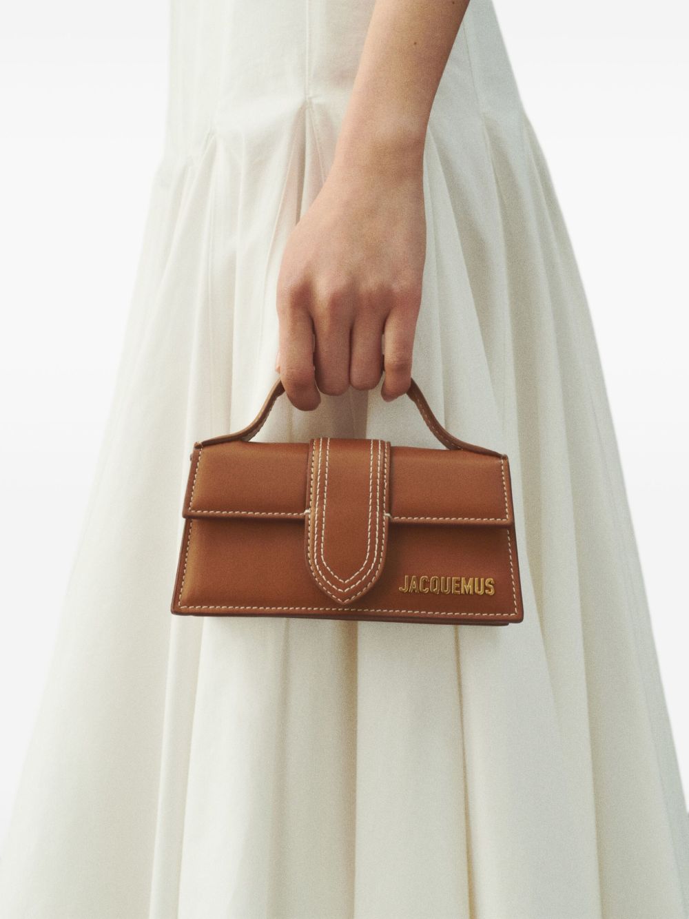 Jacquemus Brown Leather Bag Glam Steals