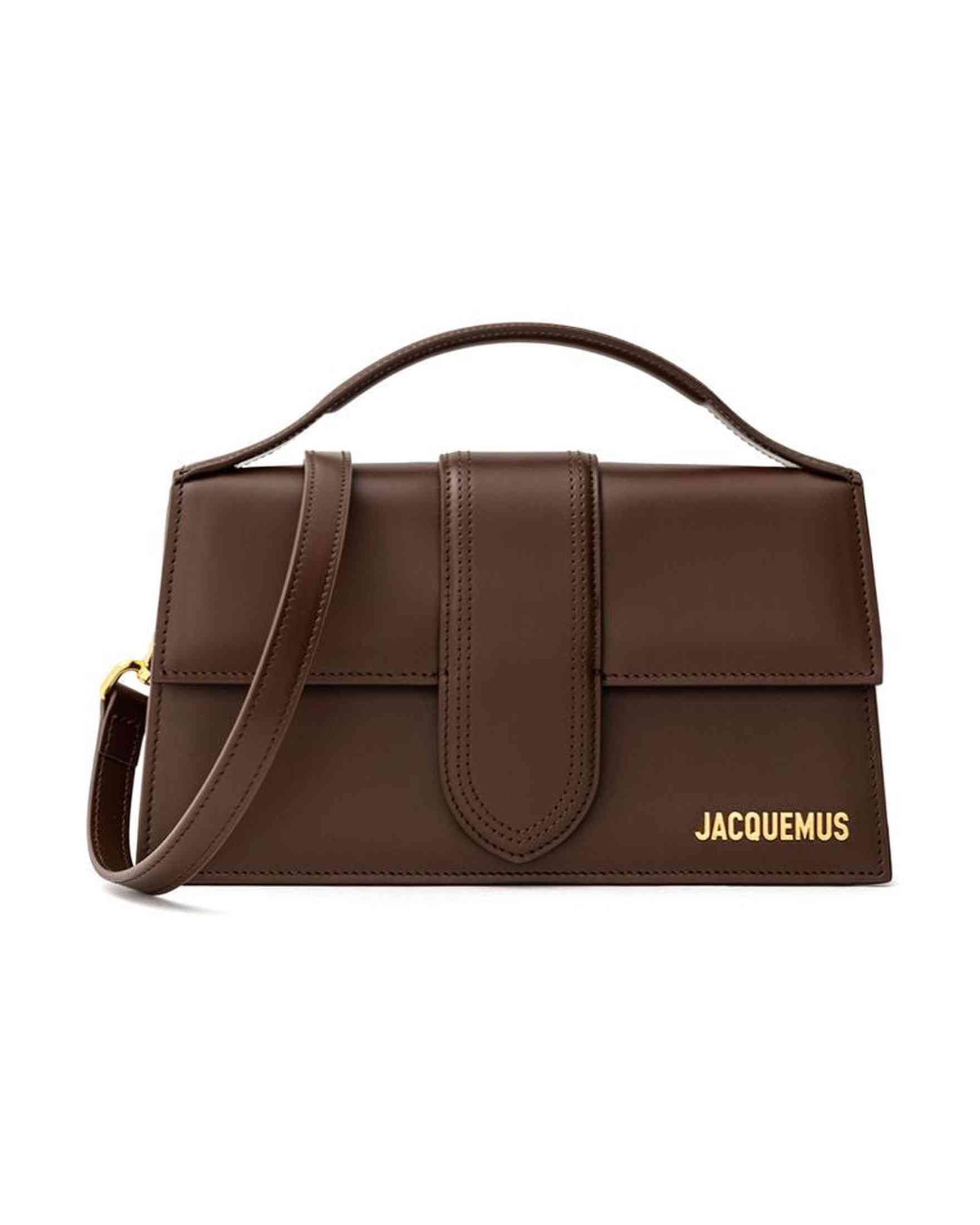 Jacquemus Brown Leather Handbag Glam Steals