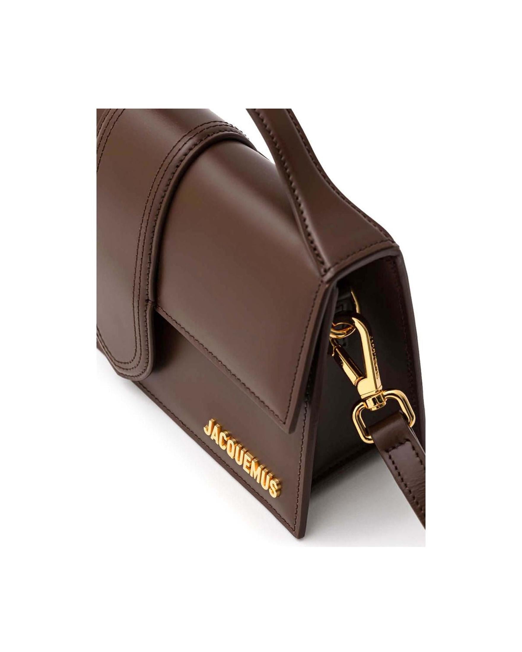 Jacquemus Brown Leather Handbag Glam Steals