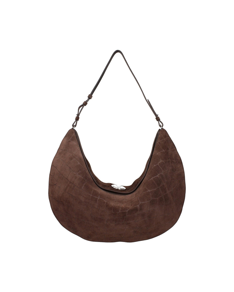 Jacquemus Brown Leather Shoulder Bag Glam Steals