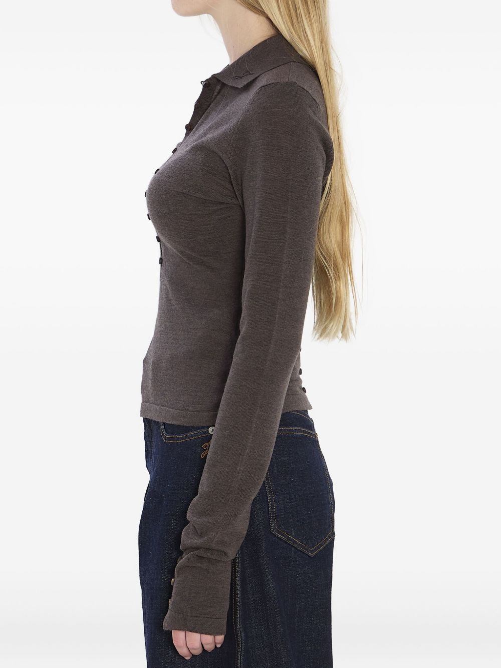 Jacquemus Brown T-shirt and Polo Glam Steals