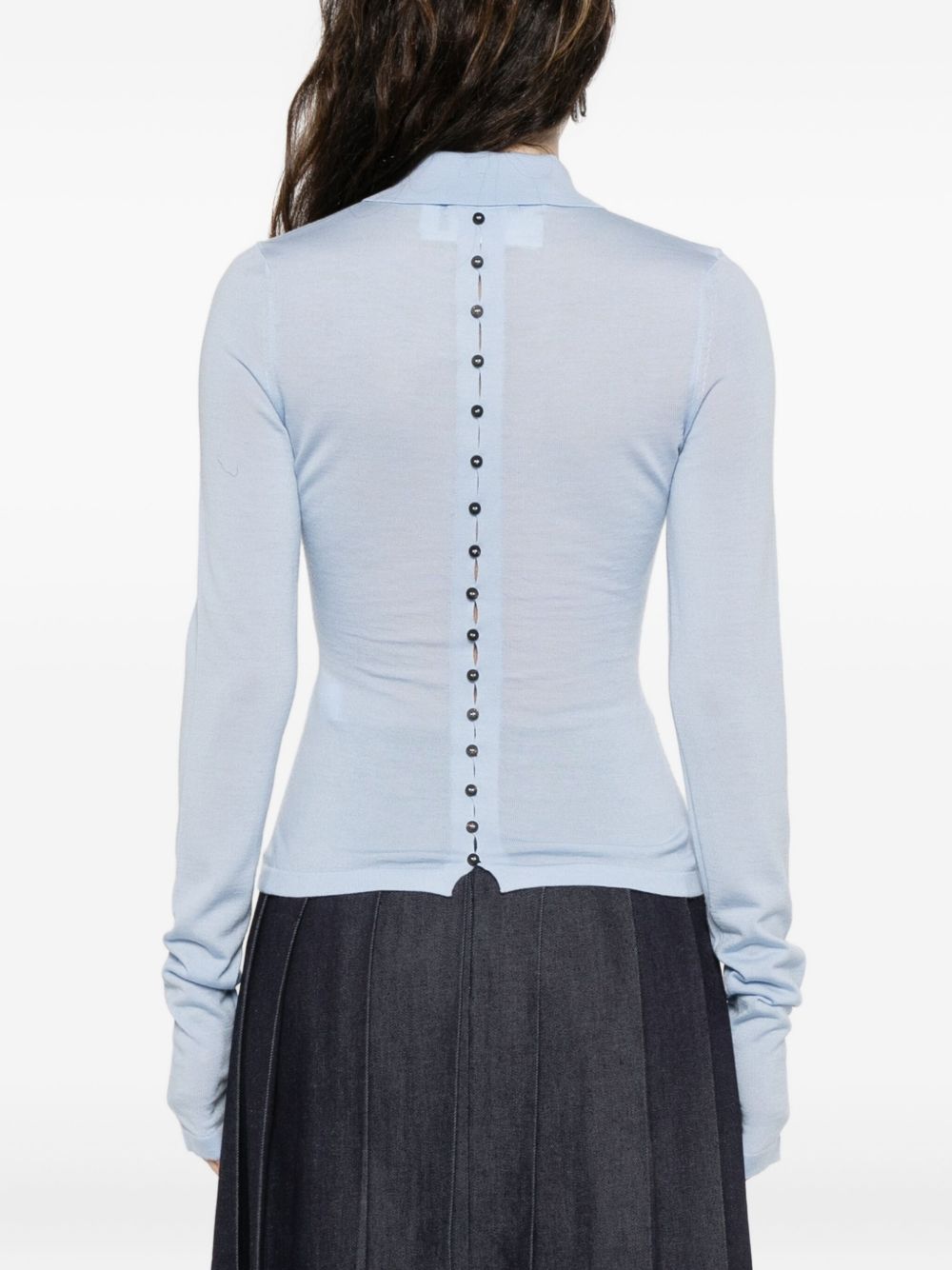 Jacquemus Clear Blue T-shirt and Polo Glam Steals