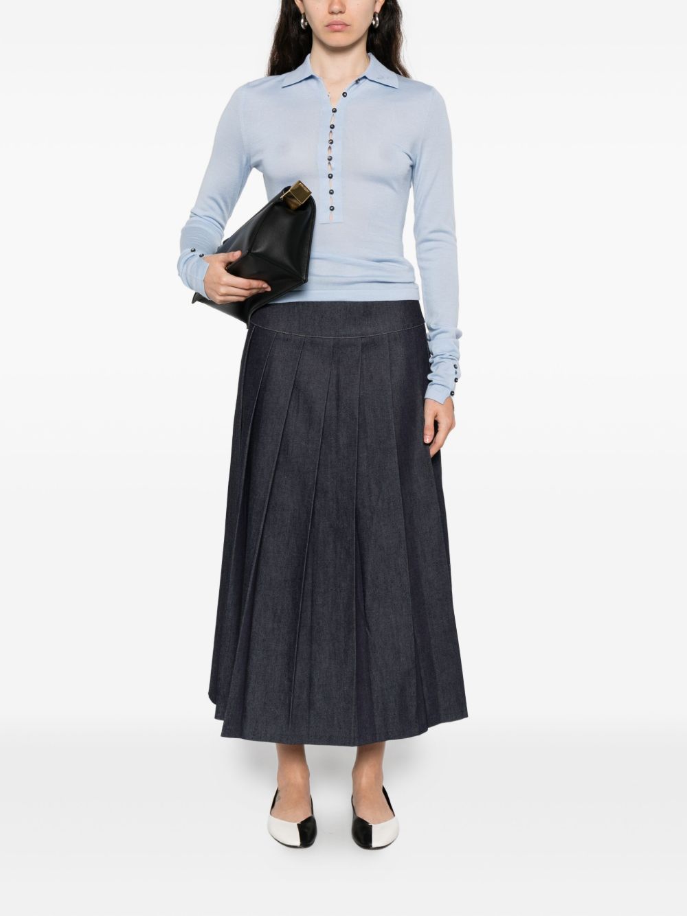 Jacquemus Clear Blue T-shirt and Polo Glam Steals