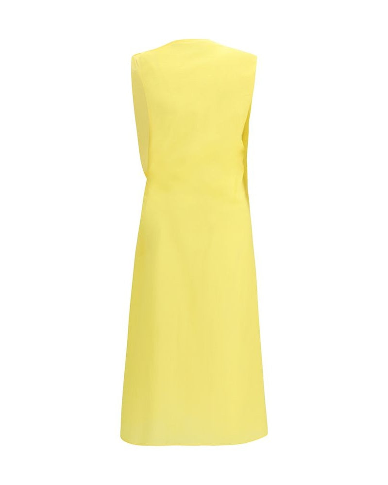 Jacquemus Cotton Bicolor Casual Dress 