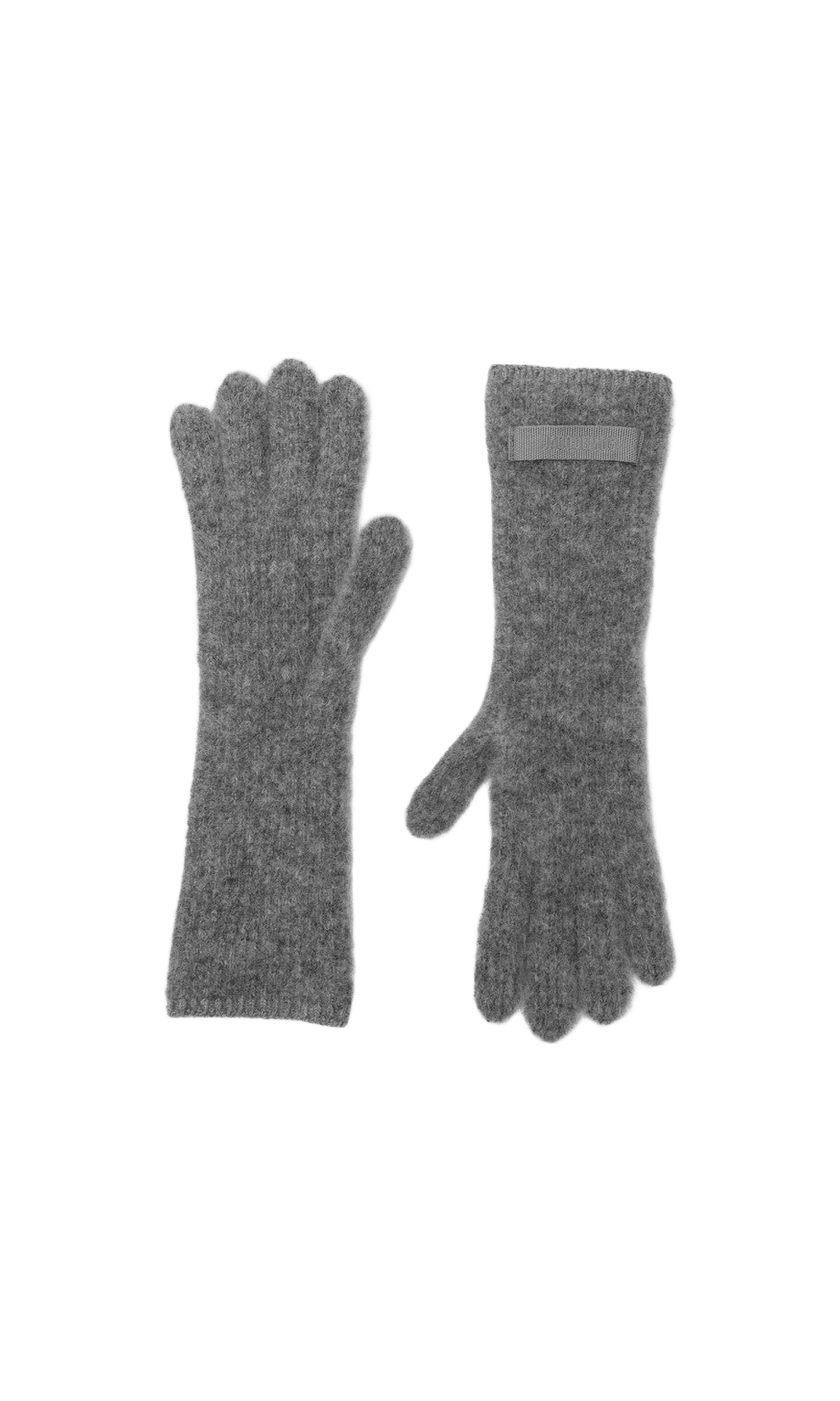 Jacquemus Gray Alpaca Gloves Glam Steals