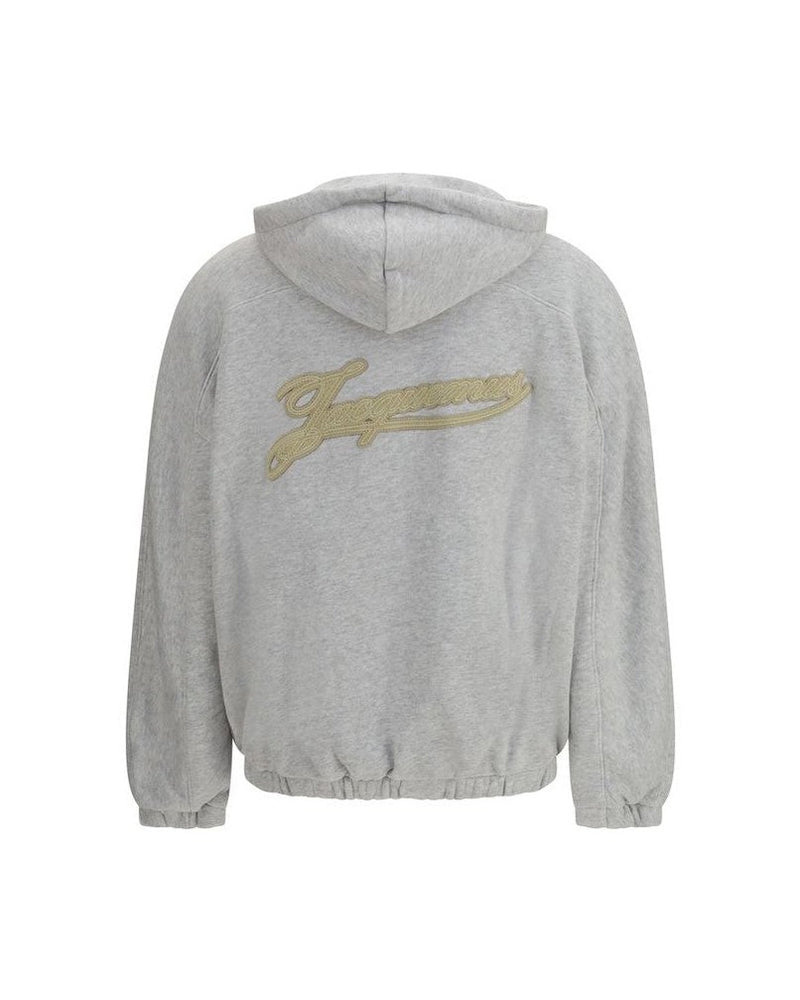 Jacquemus Gray Cotton Sweatshirt Glam Steals