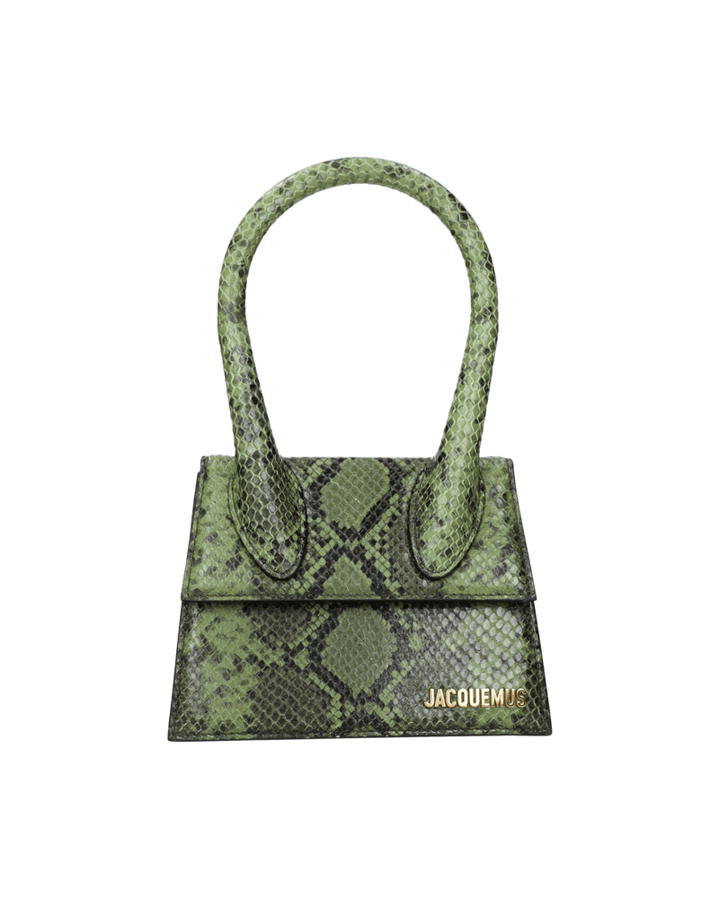 Jacquemus Green Leather Handbag Glam Steals