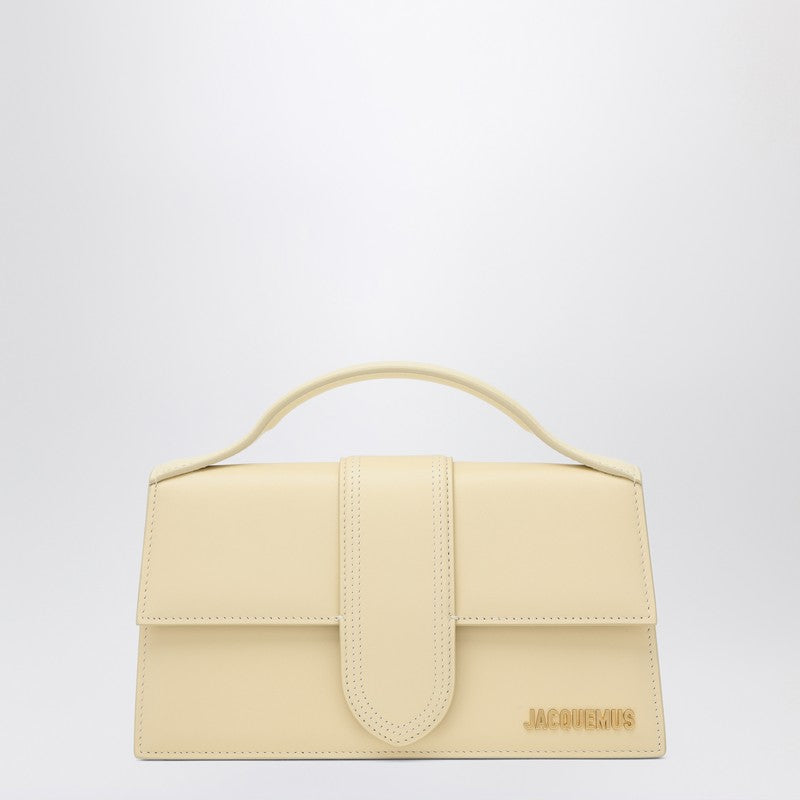 Jacquemus Ivory Leather Le Grand Bambino Bag Glam Steals