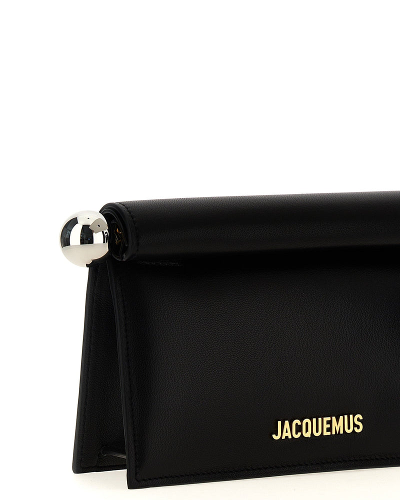 Jacquemus La Petite Pochette Rond Carré Clutch Clutches