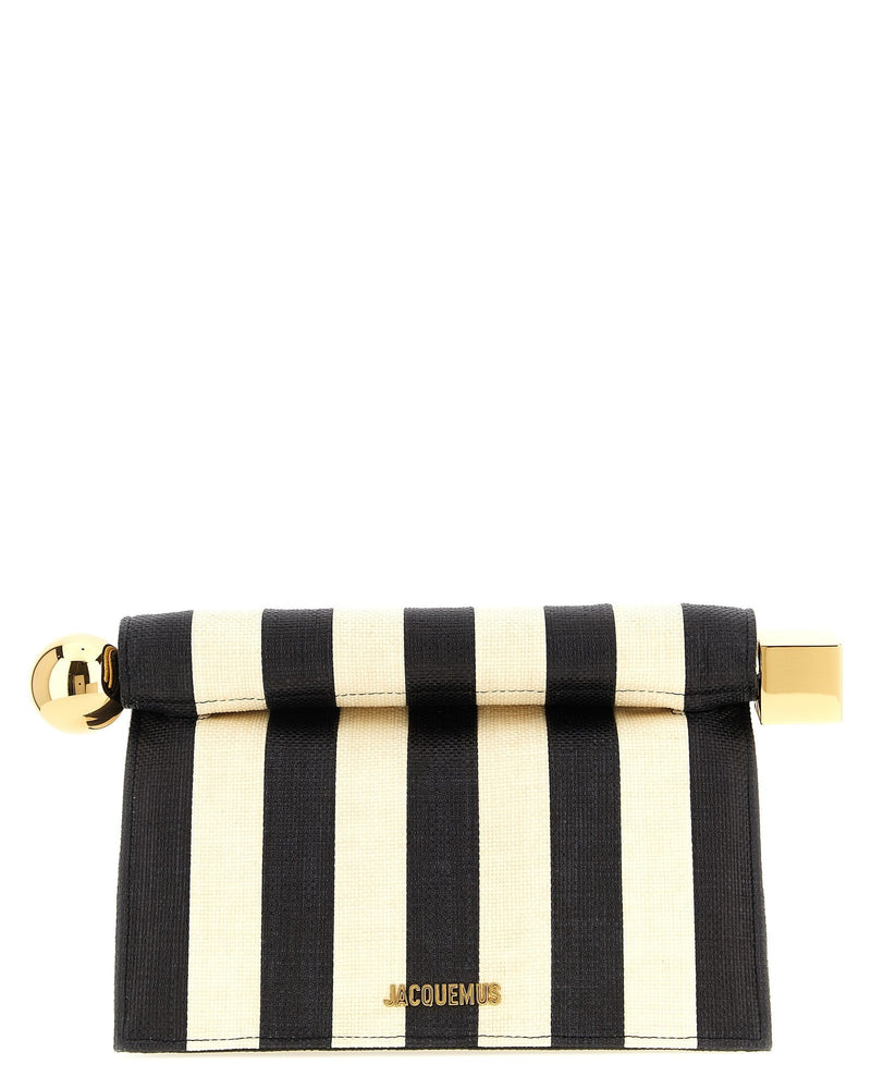 Jacquemus La Pochette Rond Carré Clutch Glam Steals