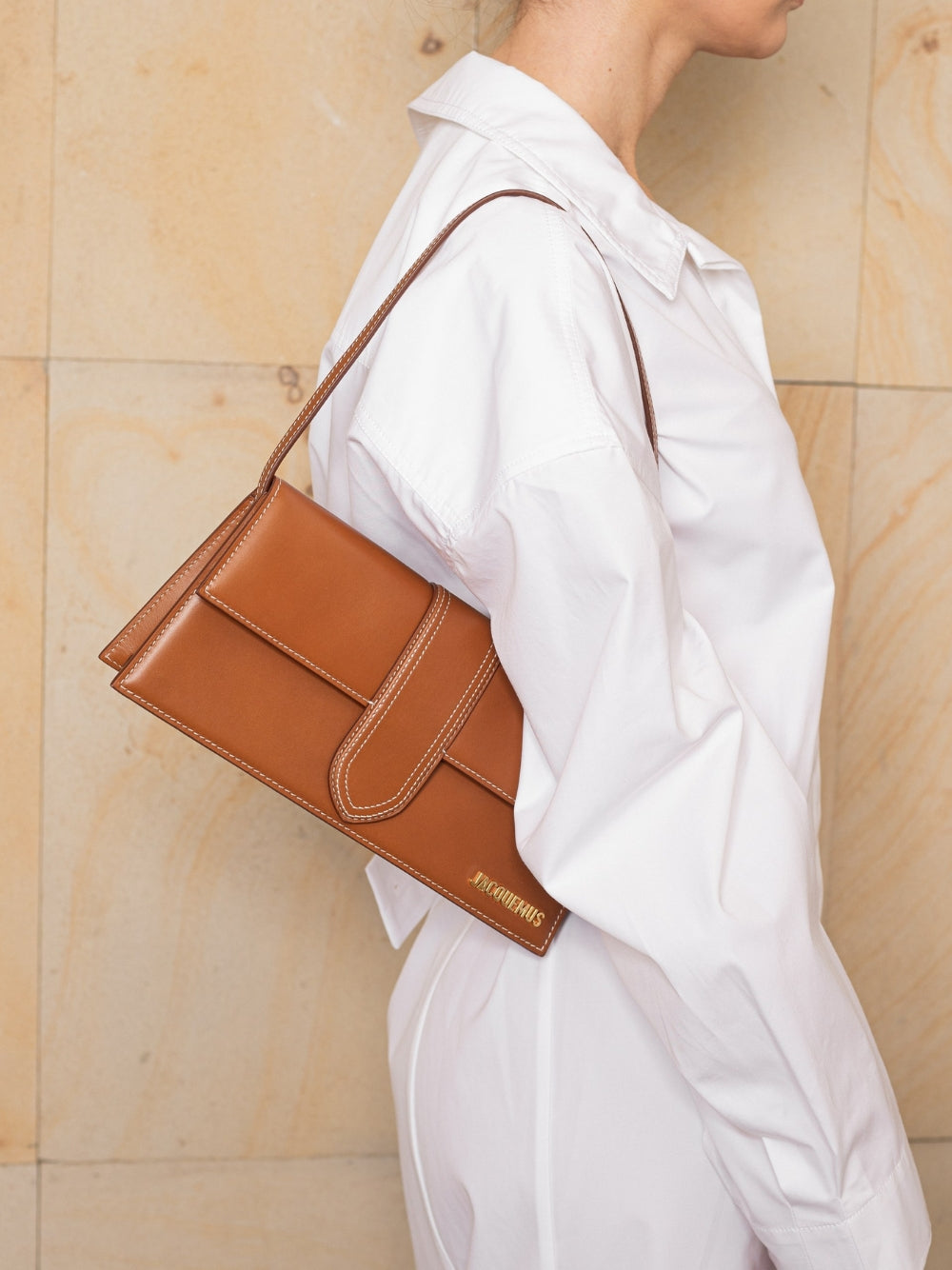 Jacquemus Le Bambino Long Brown Bag Glam Steals