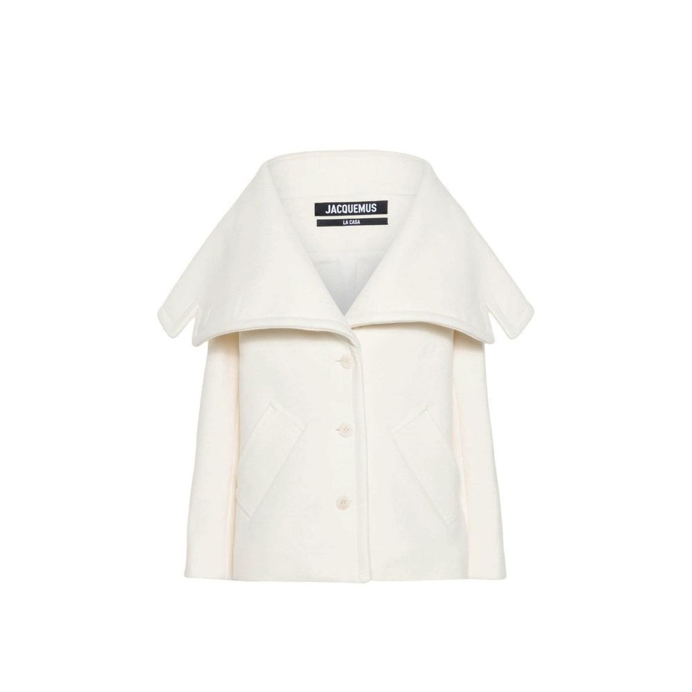 Jacquemus Le Caban Caruso Draped Collar Jacket Glam Steals
