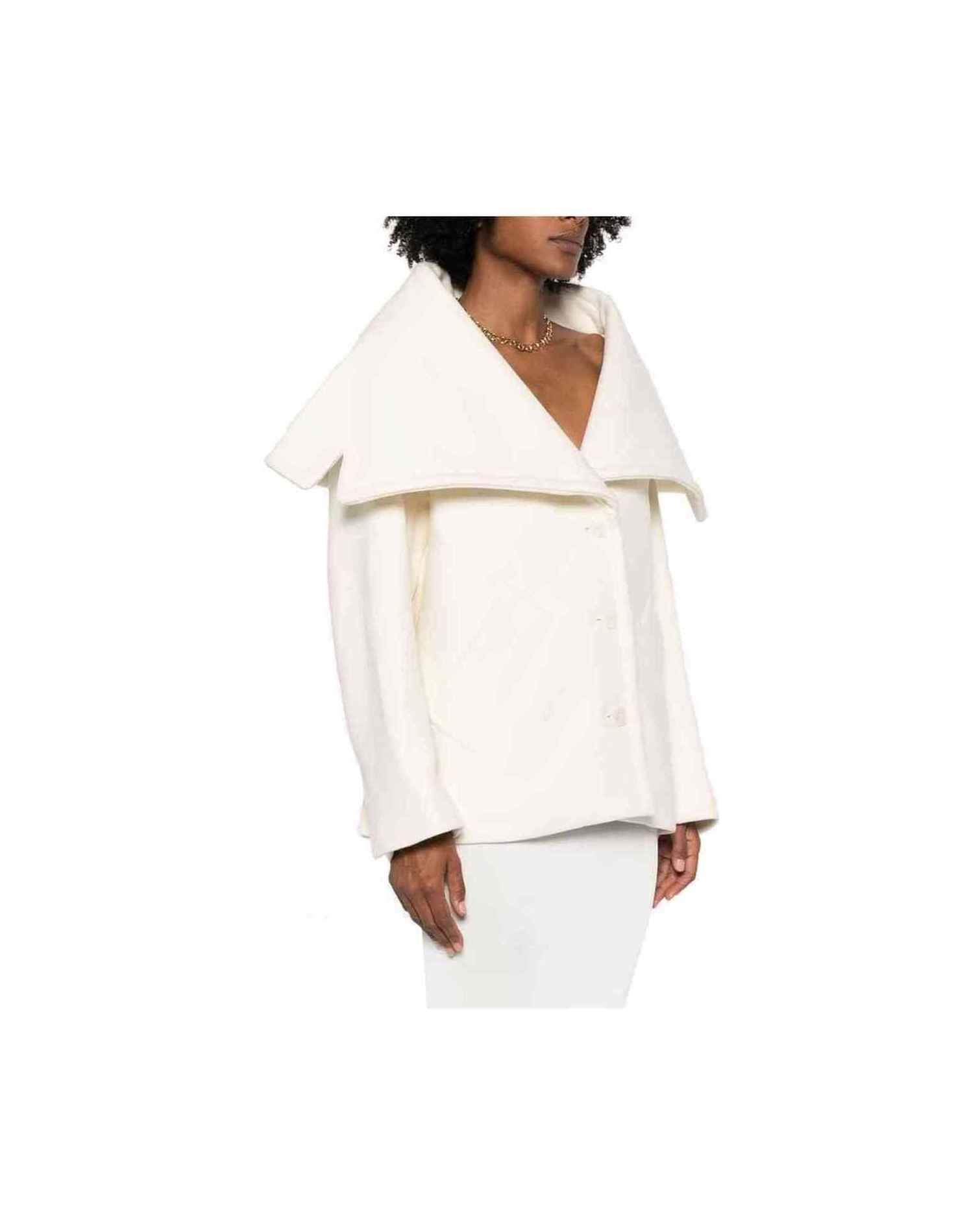 Jacquemus Le Caban Caruso Draped Collar Jacket Glam Steals