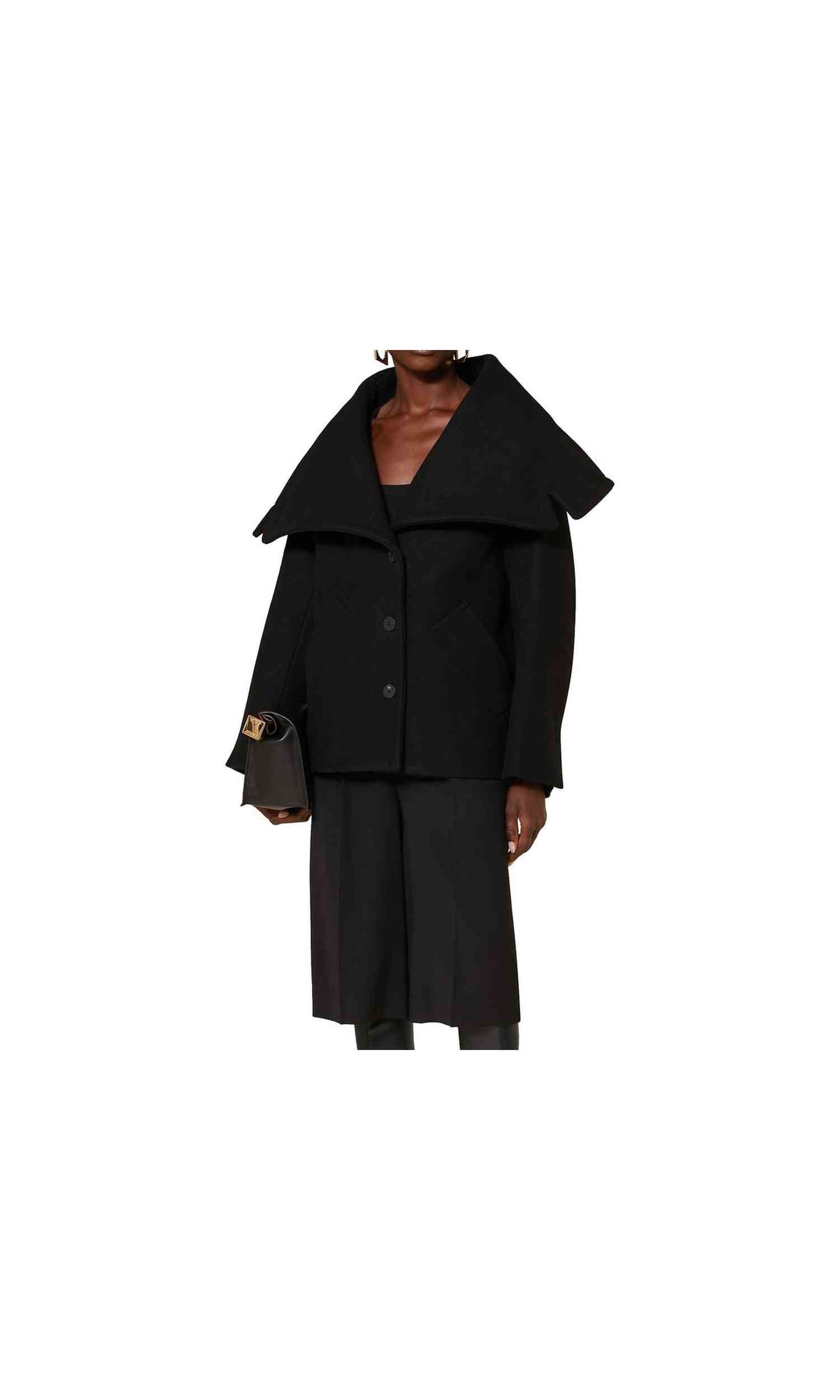 Jacquemus Le Caban Caruso Draped Collar Jacket Glam Steals