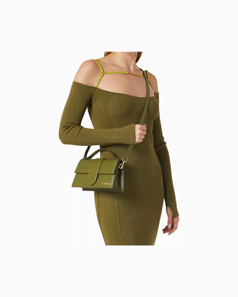 Jacquemus Le Grand Bambino Khaki Bag Glam Steals