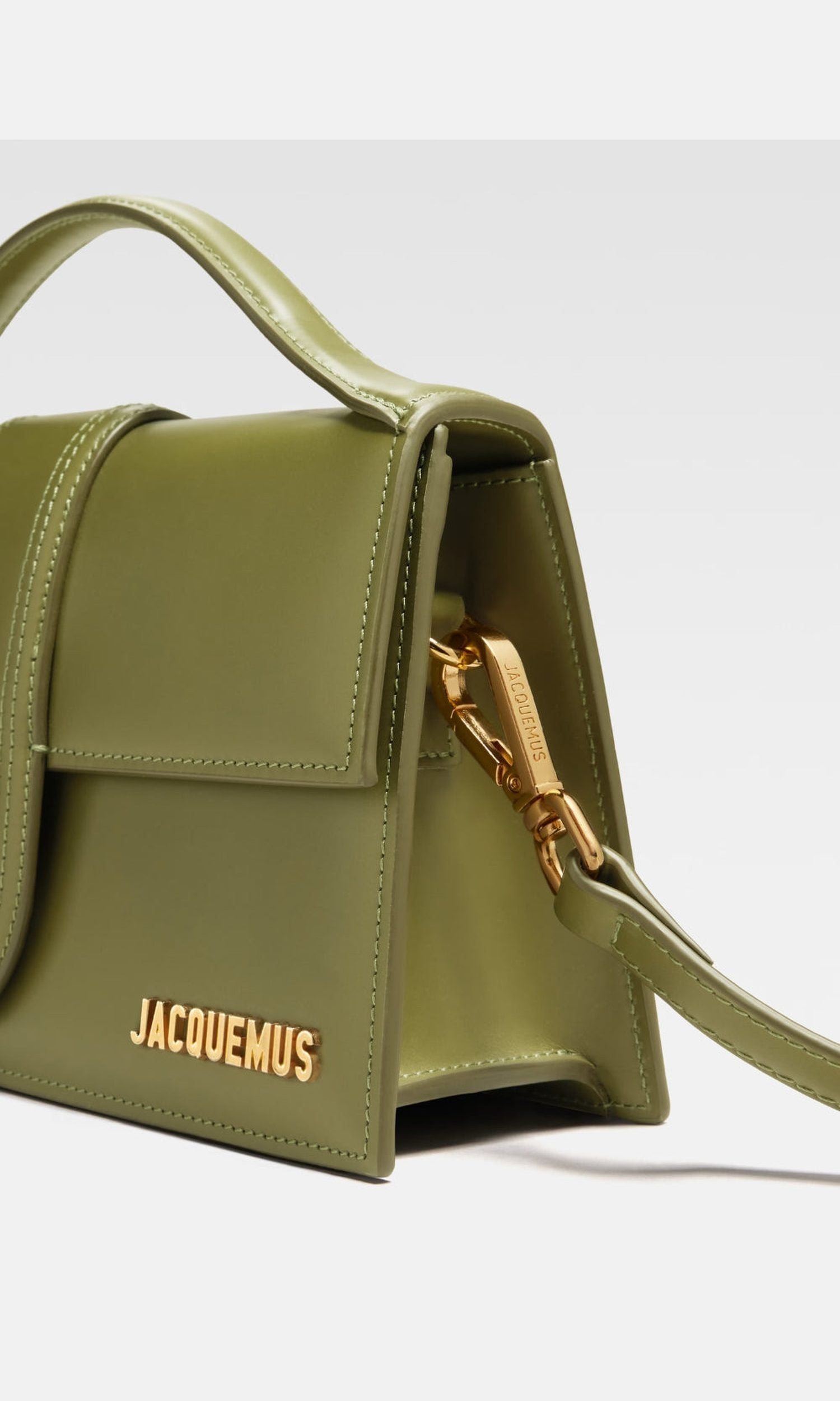 Jacquemus Le Grand Bambino Khaki Bag Glam Steals