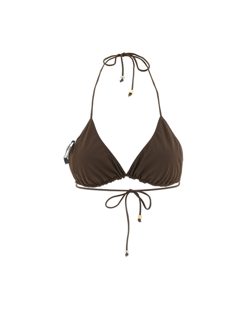 Jacquemus Le Haut De Plage Triangle Bikini Top Glam Steals