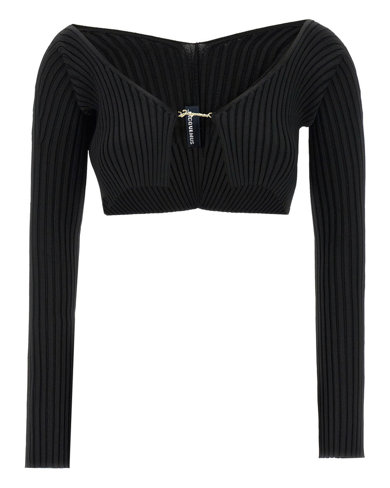 Jacquemus Le Maille Pralu Cropped Cardigan Glam Steals