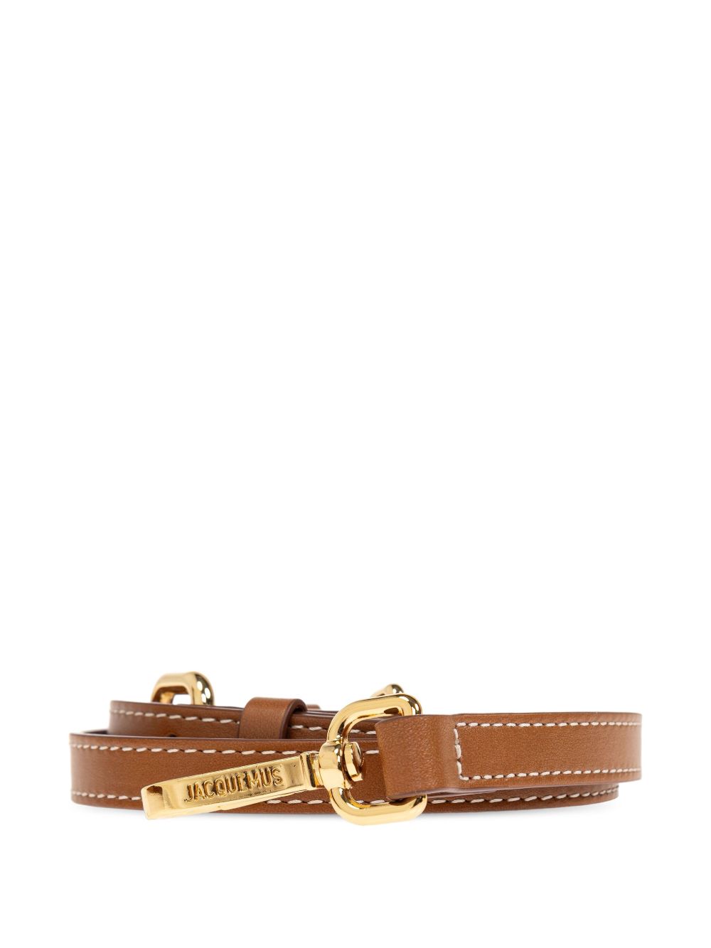 Jacquemus Leather The Big Bambino Top Handle Bag Glam Steals