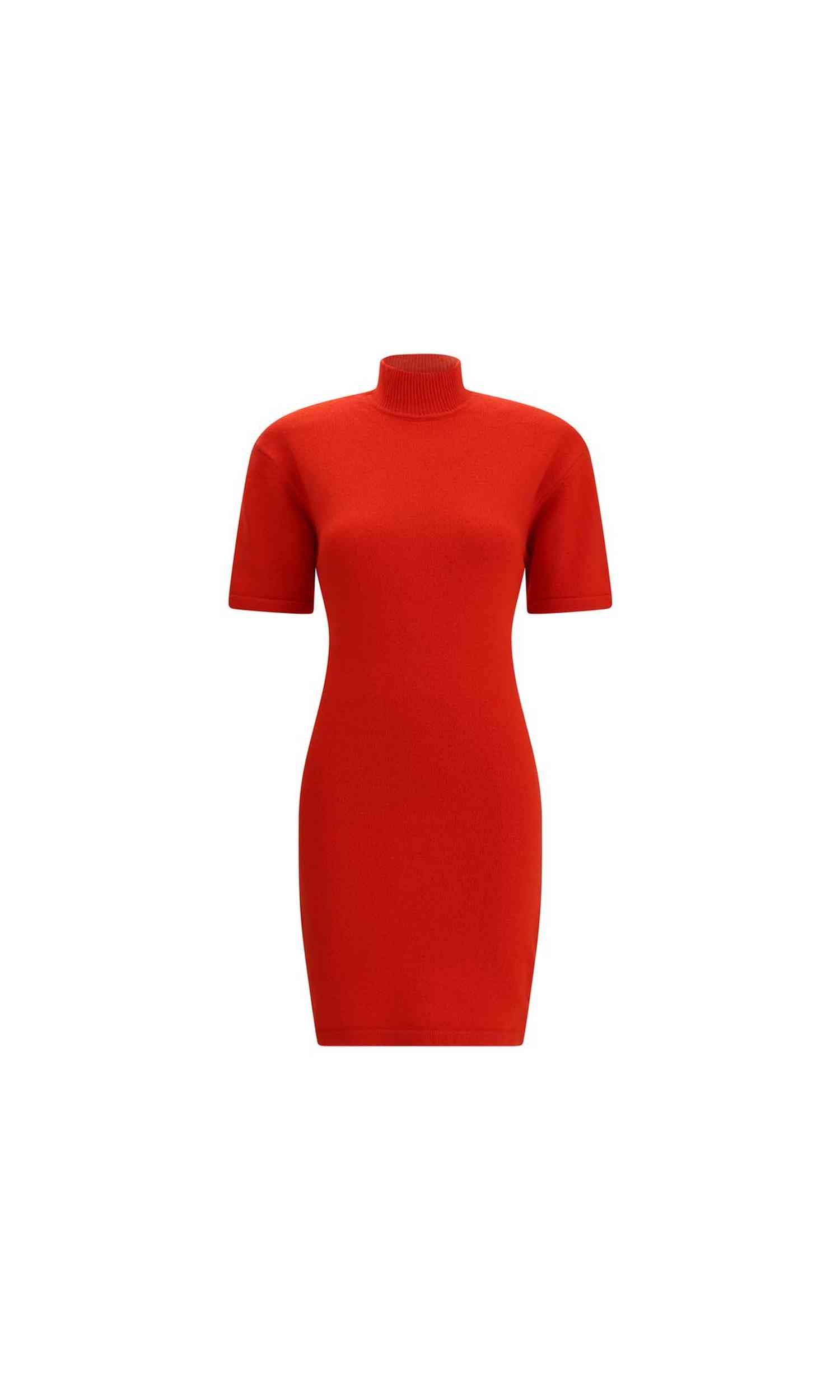 Jacquemus Red Knitted Dress Glam Steals