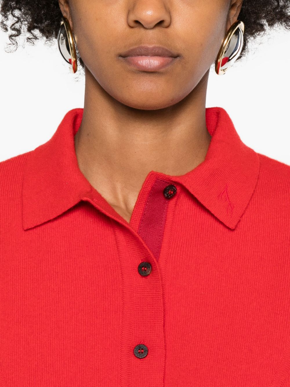 Jacquemus Red T-shirt and Polo Glam Steals
