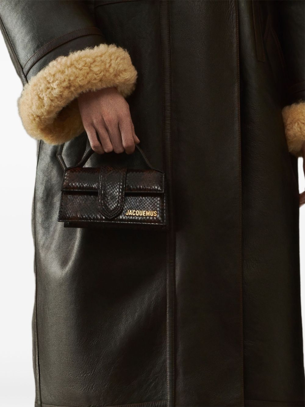 Jacquemus The Big Child Shoulder Bag with Flap Glam Steals