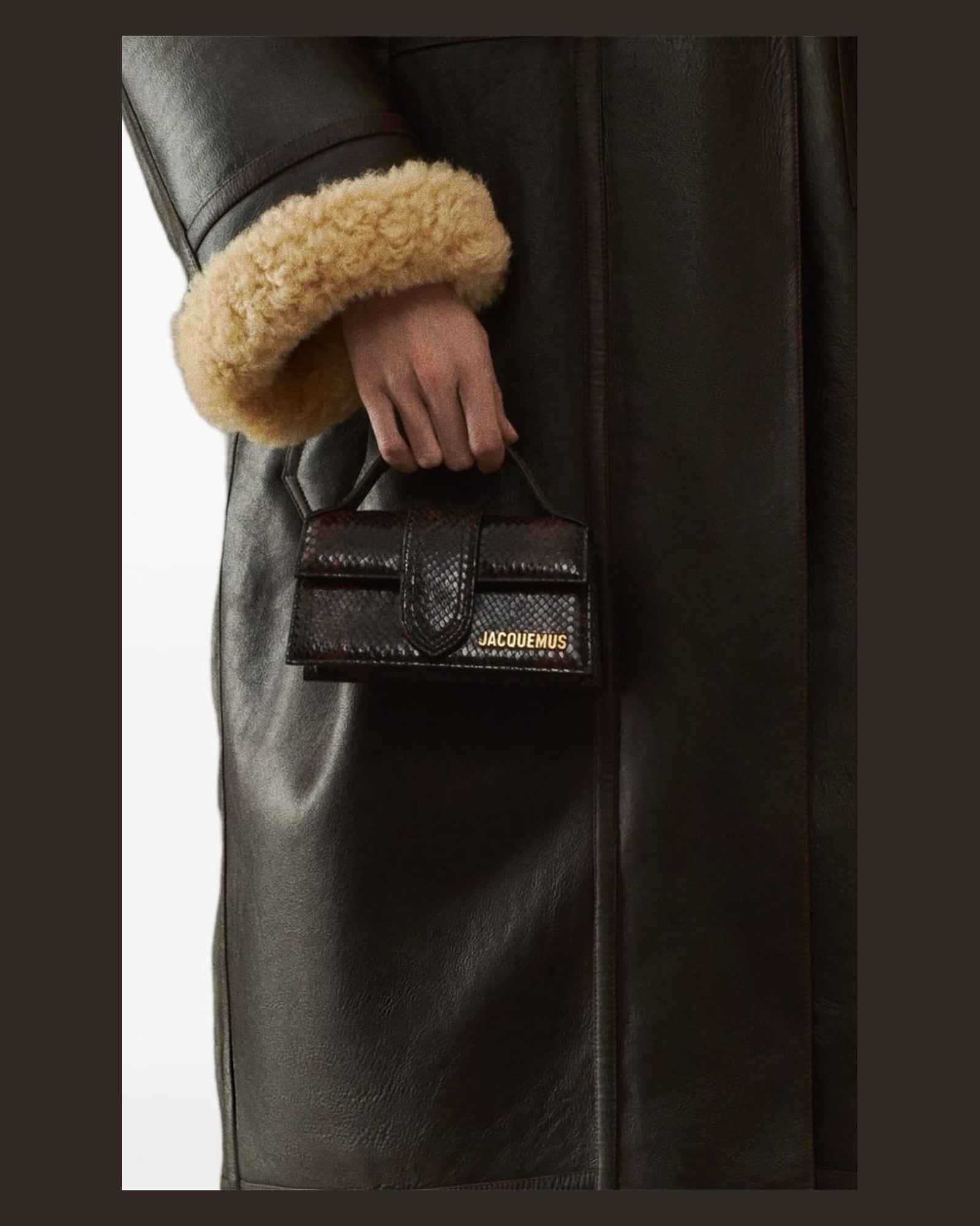 Jacquemus The Big Child Shoulder Bag with Flap Glam Steals