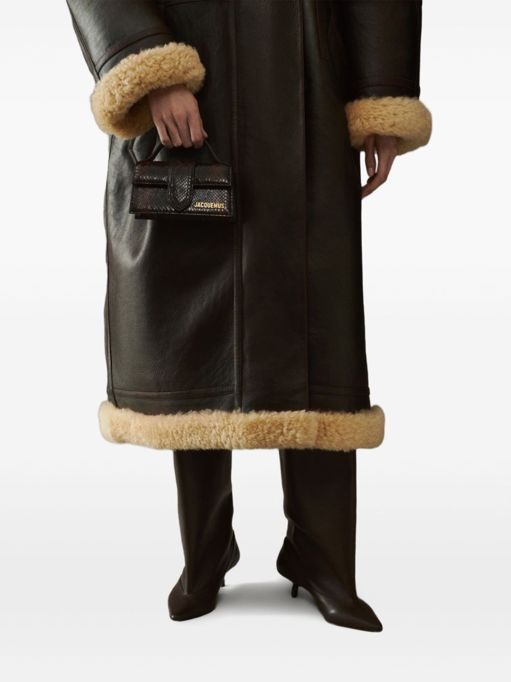 Jacquemus The Big Child Shoulder Bag with Flap Glam Steals
