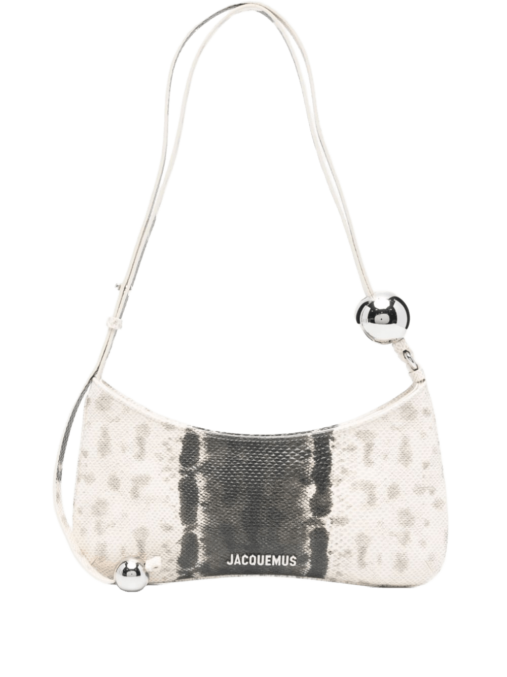 Jacquemus The Bisou Perle Ball Embellished Shoulder Bag Glam Steals