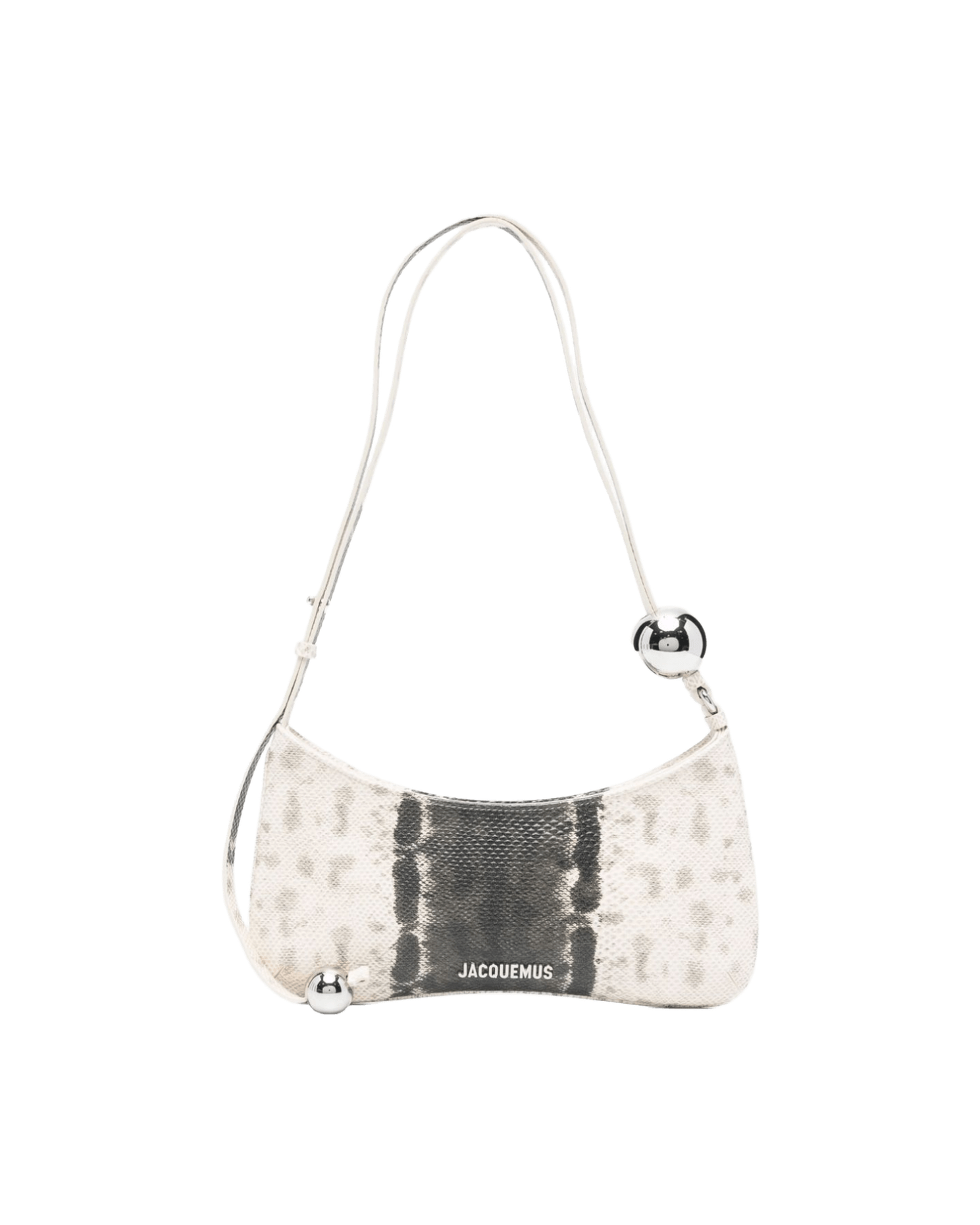 Jacquemus The Bisou Perle Ball Embellished Shoulder Bag Glam Steals