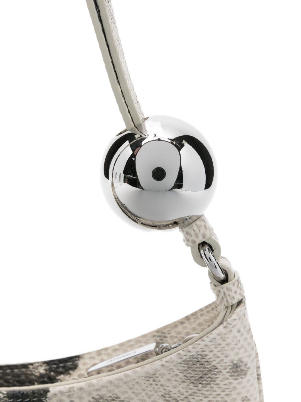 Jacquemus The Bisou Perle Ball Embellished Shoulder Bag Glam Steals