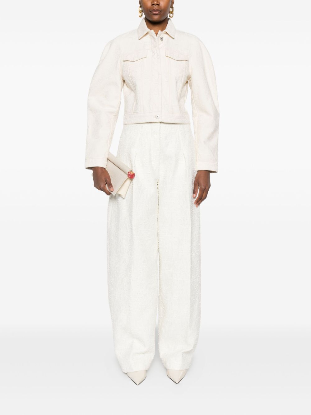 Jacquemus White Coat Glam Steals