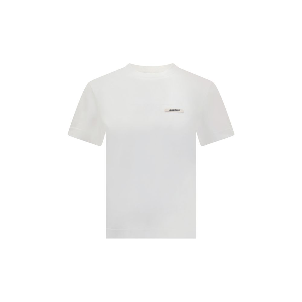 Jacquemus White Cotton T-shirt Glam Steals