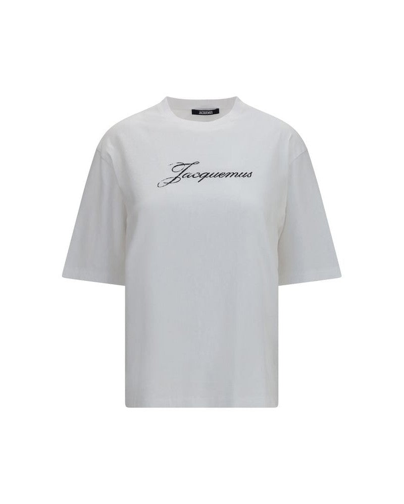 Jacquemus White Cotton T-shirt Glam Steals
