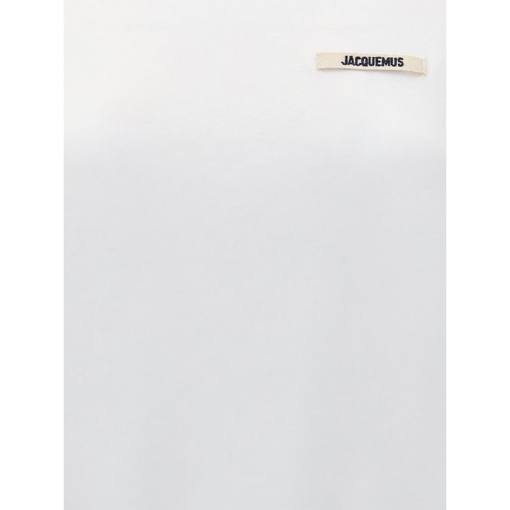 Jacquemus White Cotton T-shirt Glam Steals