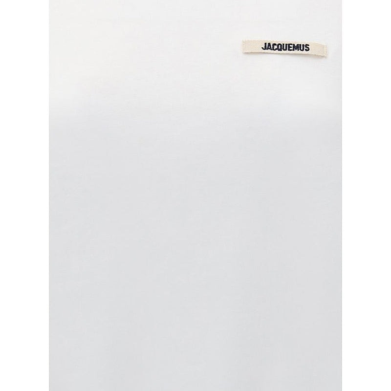 Jacquemus White Cotton T-shirt Glam Steals