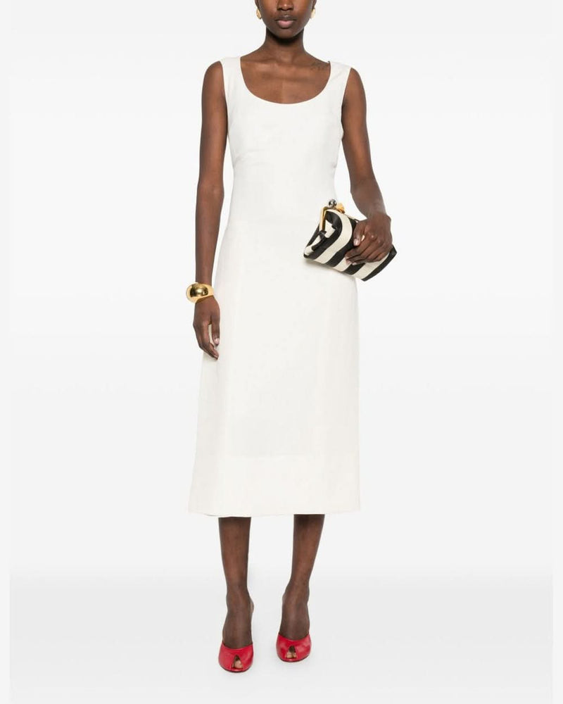 Jacquemus White Dress Dresses
