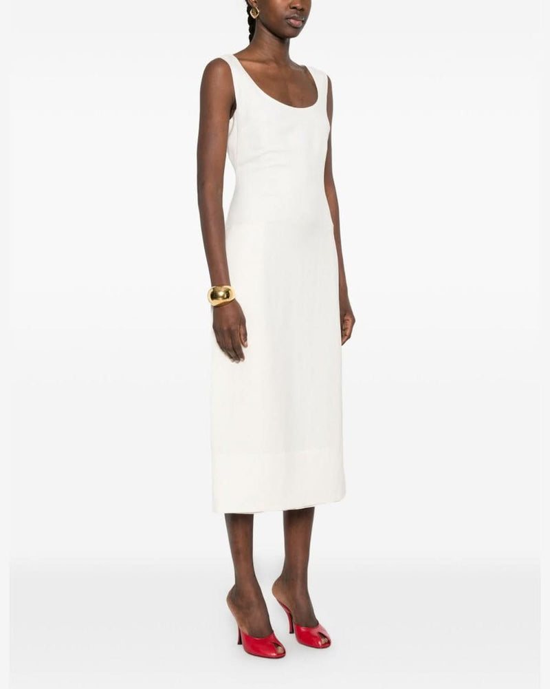 Jacquemus White Dress Dresses