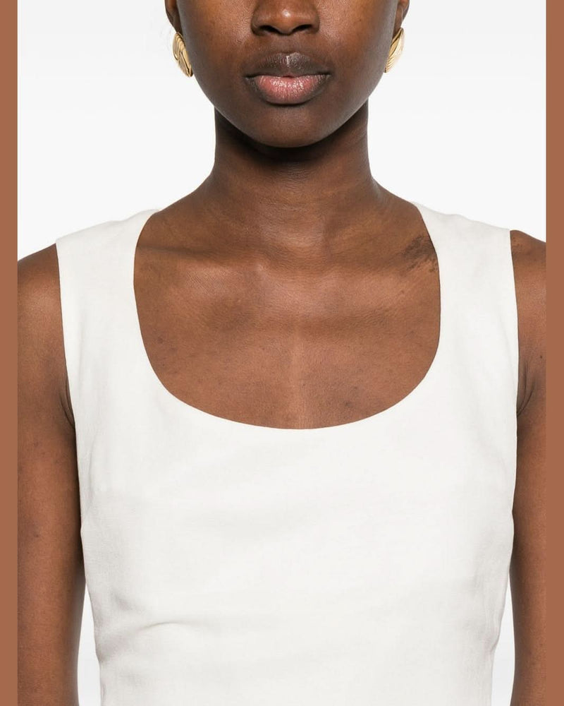 Jacquemus White Dress Dresses