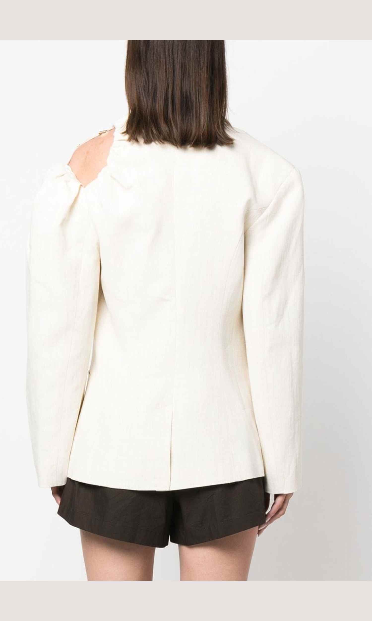 Jacquemus White Jacket Glam Steals