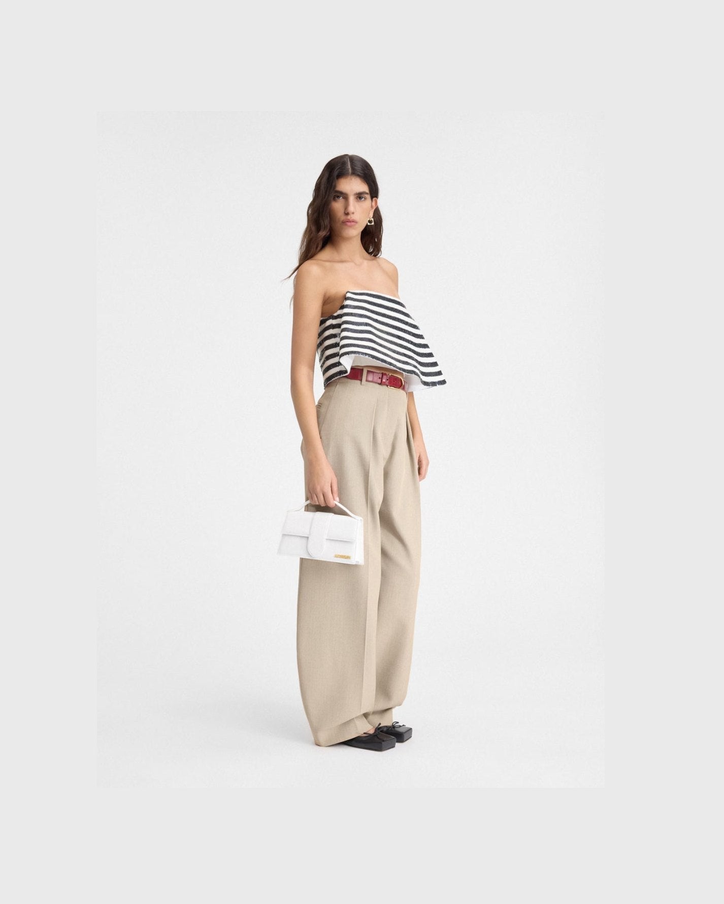 Jacquemus White Le Grand Bambino Bag Glam Steals