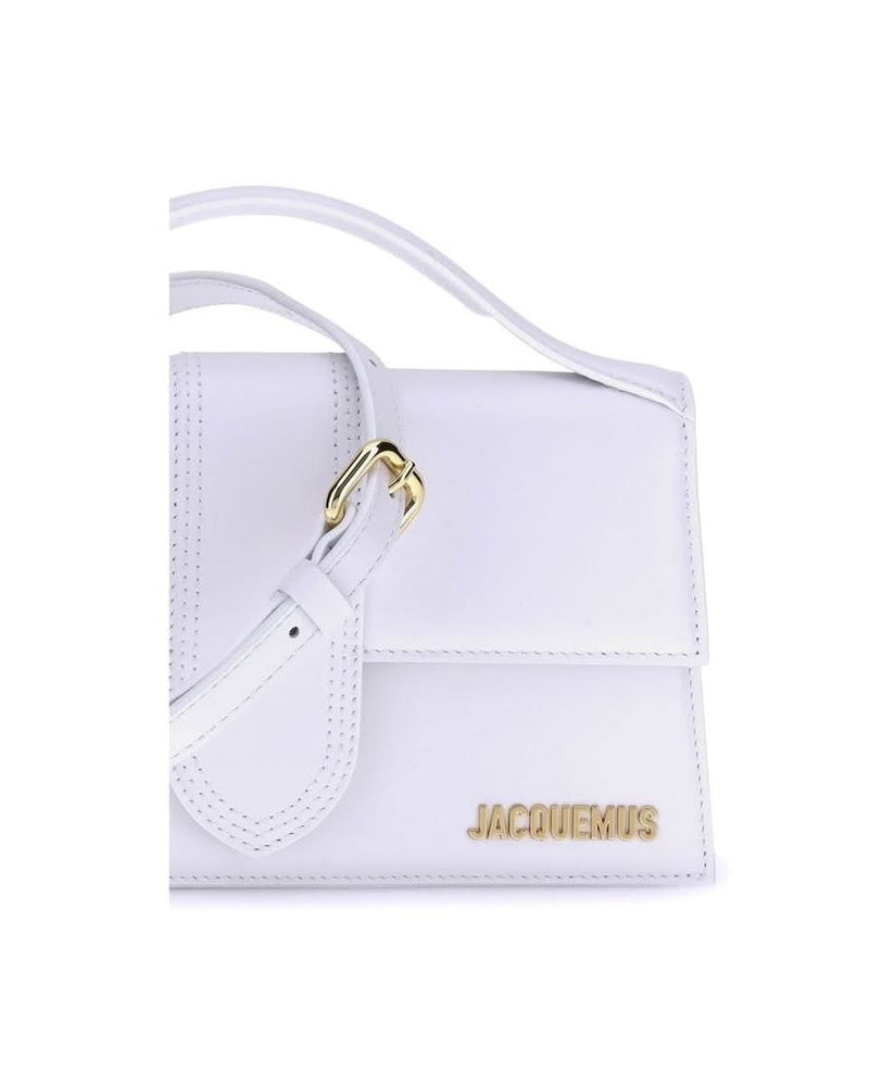 Jacquemus White Leather Calf Bos Taurus Handbag 