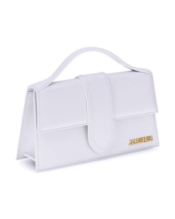Jacquemus White Leather Calf Bos Taurus Handbag 