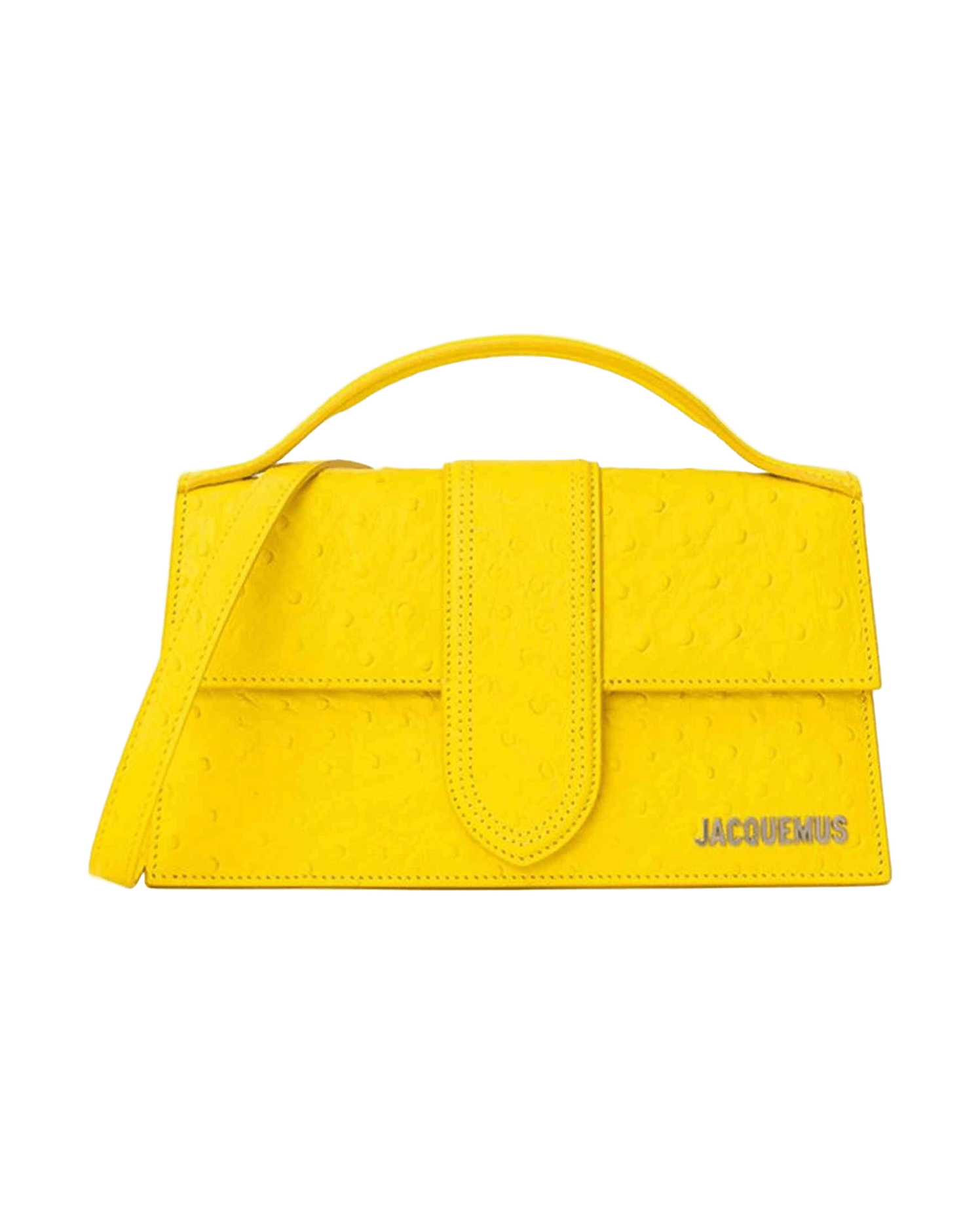 Jacquemus Yellow Leather Handbag Glam Steals